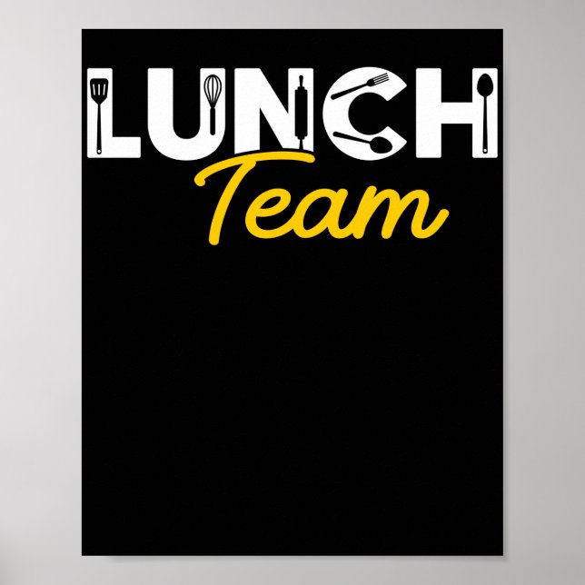 Lunch Dam Lunch Team Lunch Dam Poster (Framsidan)