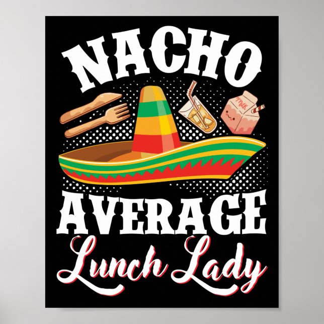 Lunch Dam Nacho Average Lunch Dam Lunch Dam Poster (Framsidan)