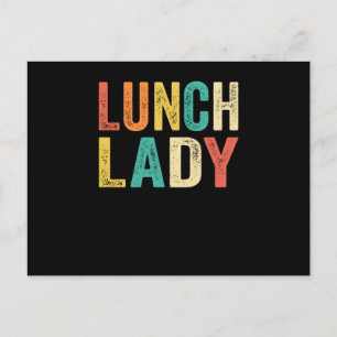 Lunch Dam Retro Vintage Stil Vykort
