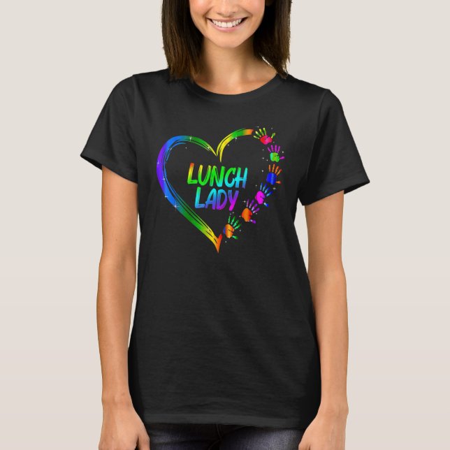 Lunch Dam School Cafeteria Life Funny Cute Valent T Shirt (Framsida)
