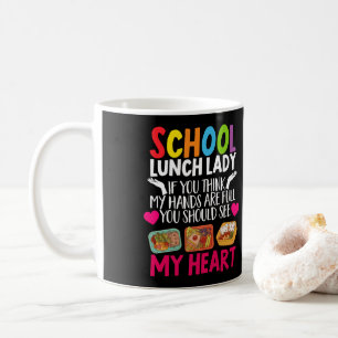 Lunch Dam School Lunch Dam om du Tänka My Händer Kaffemugg