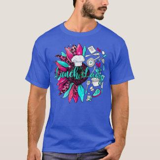 Lunch Dam Solros Leopard Cute Lunch Dam Life T Shirt