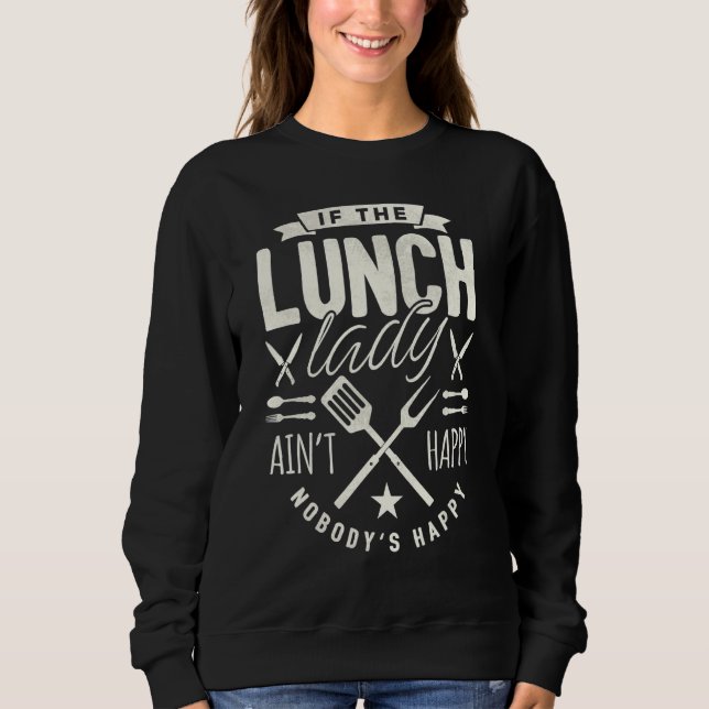 Lunch Dam Squad Cafeteria Crew Women Tee (Framsida)