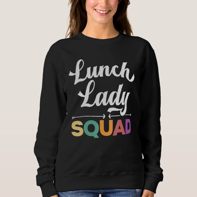 Lunch Dam Squad Cafeteria Worker Dinner Dam Cook T Shirt (Framsida)