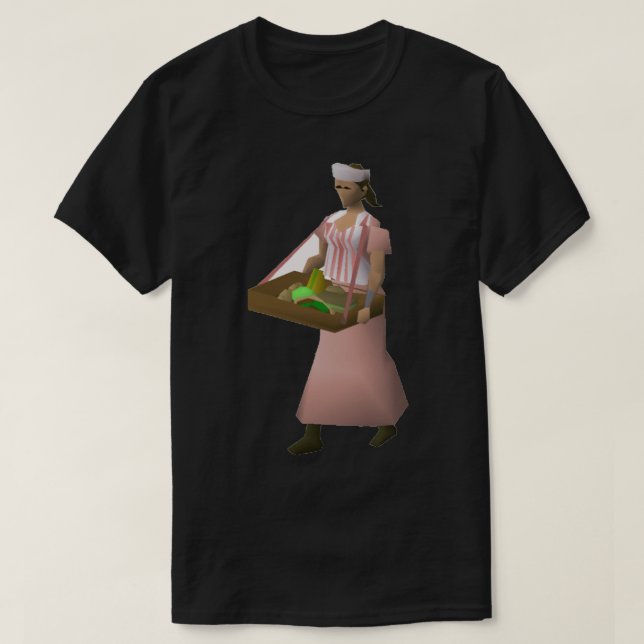 Lunch dam t shirt (Design framsida)