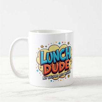 Lunch Dude Livsstilsmugg utan krümel kvar Kaffemugg