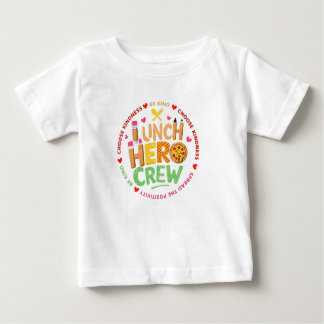 Lunch Hero Crew Tröja, Dam Cafeteria Squad Worker T Shirt
