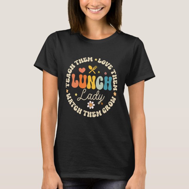 Lunch Hero Funny School Cafeteria Workers Lunch La T Shirt (Framsida)