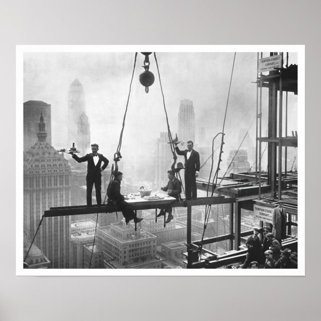 Lunch in the Waldorf Poster (Framsidan)