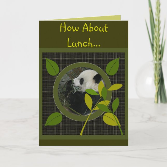 Lunch... Inbjudan (Framsida)