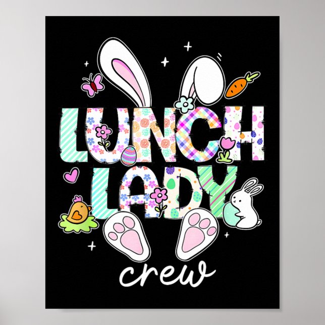 Lunch Lady Crew Lunch Lady Påskdagen  Poster (Framsidan)