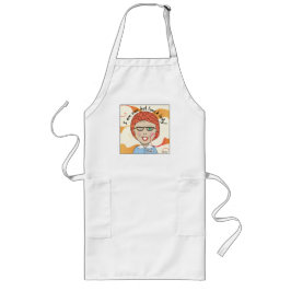 Lunch Lady - jag är en het lunchdame Långt Förkläde