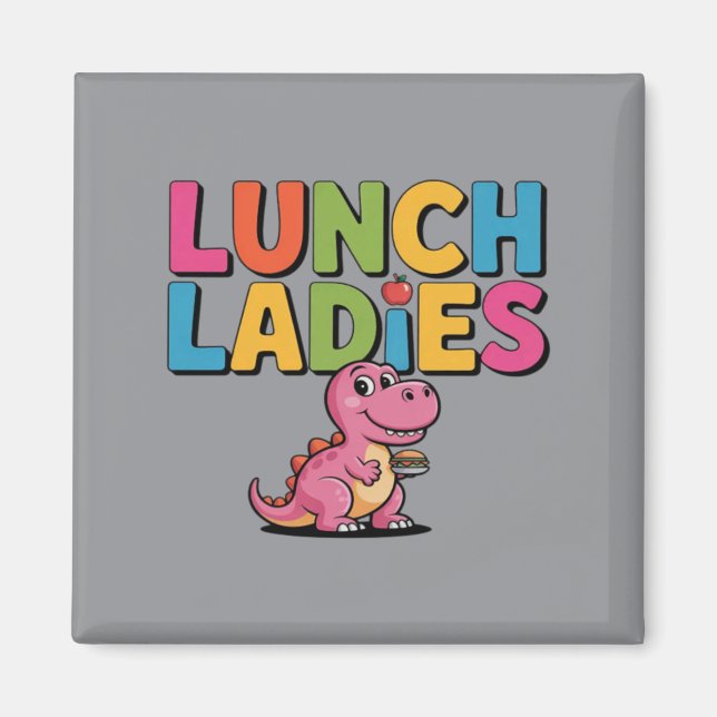 Lunch Lady Rawsome Magnet (Framsidan)
