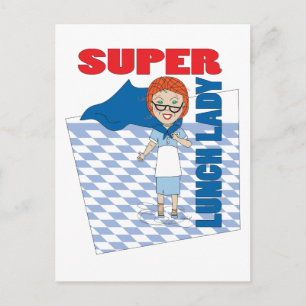 Lunch Lady - Super Lunch Lady Vykort