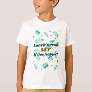 Lunch-rast min stora lunch i Subjekt-skolan T Shirt