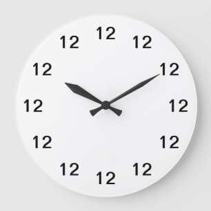 ~Lunch Room Wallklocka~ LUNCH ROOM WALLCLOCK. Stor Klocka