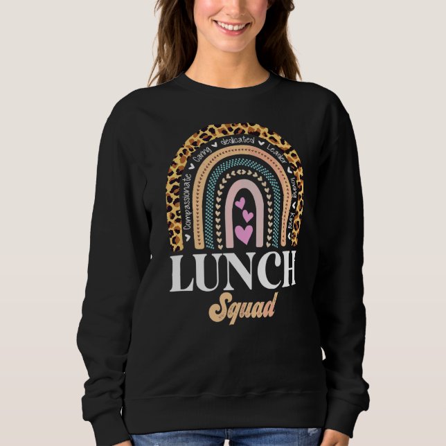 Lunch Squad Group Matching School Cafeteria Crew S T Shirt (Framsida)
