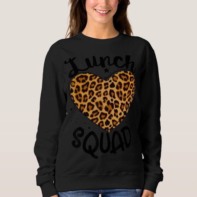 Lunch Squad Group Matching School Cafeteria Crew S T Shirt (Framsida)