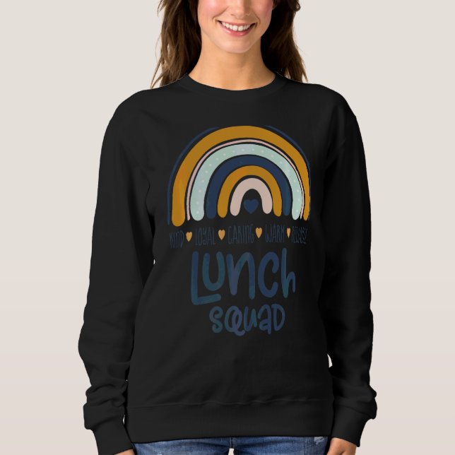 Lunch Squad Group Matching School Cafeteria Crew S T Shirt (Framsida)