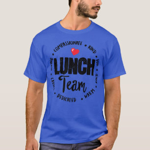 Lunch Team Group Leopard Matching School Spirit Da T Shirt