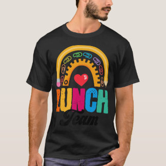Lunch Team Group Leopard Matching School Spirit Da T Shirt