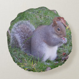 Lunch Time Round Pillow Rund Kudde