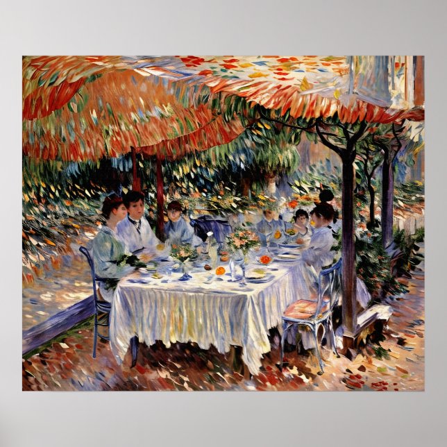Lunch under Canopy Poster (Framsidan)