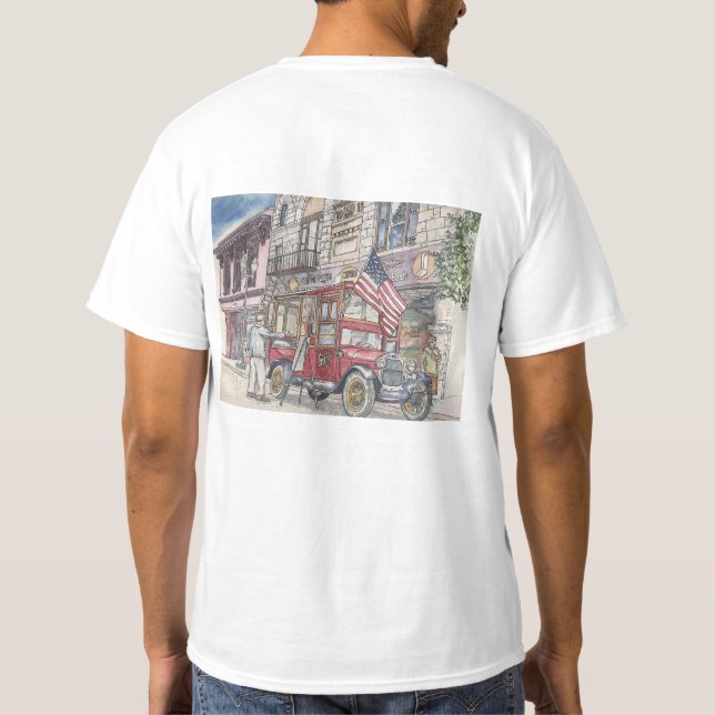 Lunch Wagon T Shirt (Baksida)