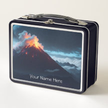 Lunchbox i Volcano Explorer Metall - Anpassa den