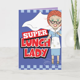 Lunchdamen Tack Kort