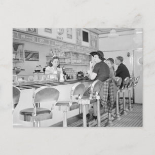 Lunchdisk, 1941 vykort