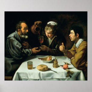 Lunchen, 1620 poster