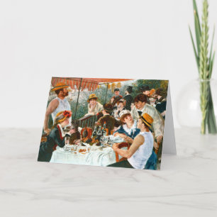 Luncheon av roddpartyet, Renoir Kort