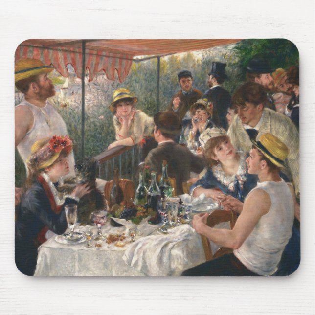 Luncheon Boating Party - Renoir Painting Musmatta (Framsidan)