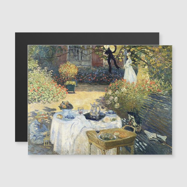 Luncheon Claude Monet (Fram/baksida)