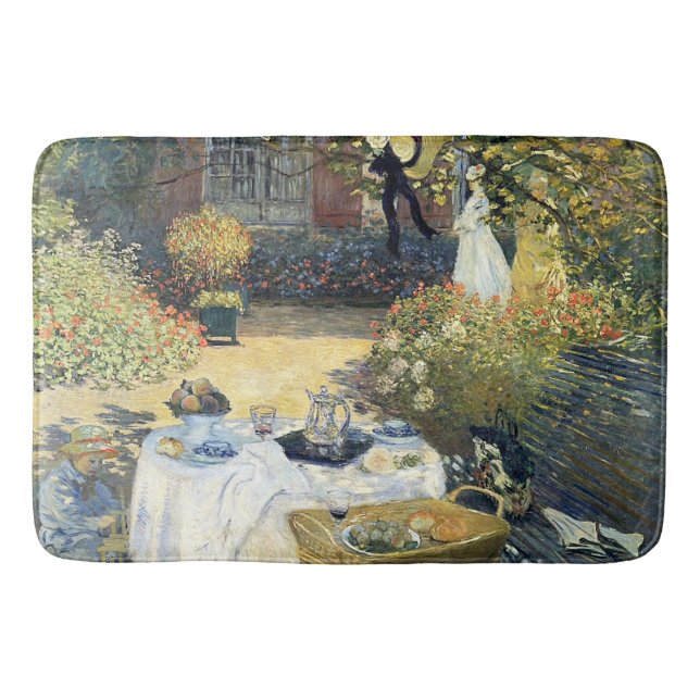 Luncheon Claude Monet Badrumsmatta (Framsidan)