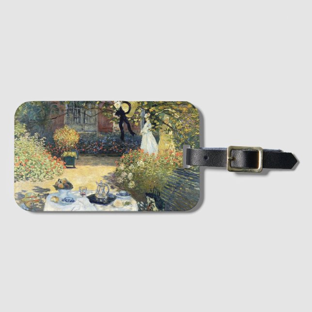 Luncheon Claude Monet Bagagebricka (Framsida horisontal)