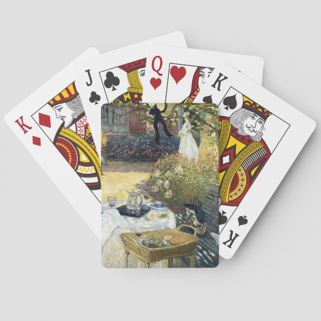 Luncheon Claude Monet Casinokort (Baksidan)