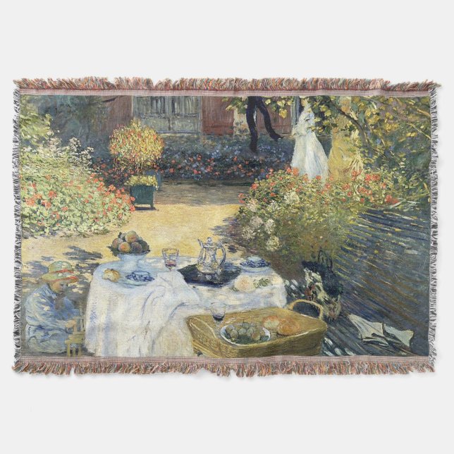 Luncheon Claude Monet Filt (Framsidan)