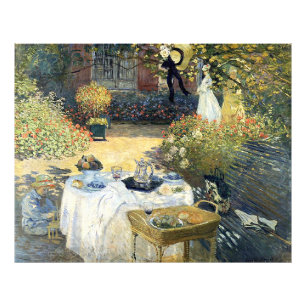 Luncheon Claude Monet Fototryck