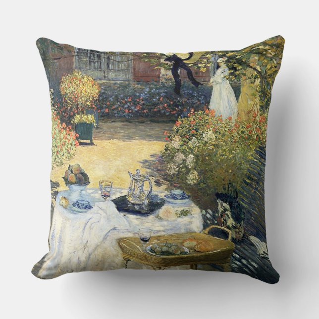 Luncheon Claude Monet Kudde (Framsida)