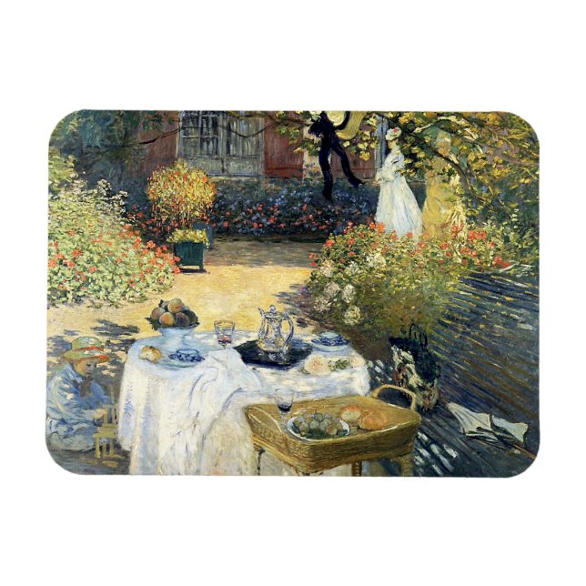 Luncheon Claude Monet Magnet (Horisontell)