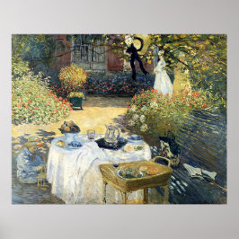 Luncheon Claude Monet Poster