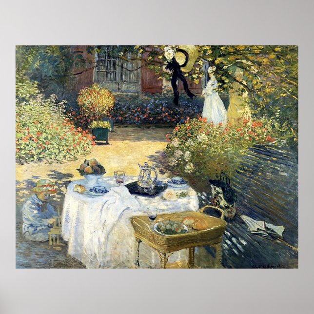 Luncheon Claude Monet Poster (Framsidan)