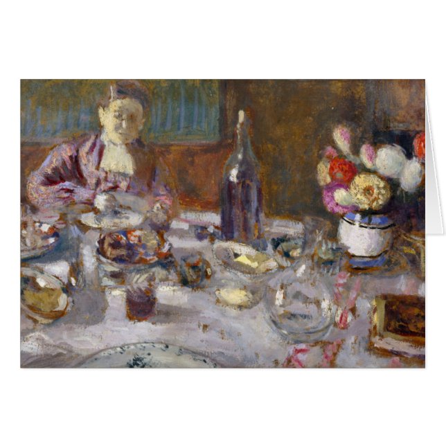 Luncheon Hälsningskort (Framsidan Horizontal)