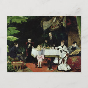 Luncheon i konservatoriet, 1877 vykort