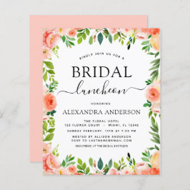 Luncheon-Möhippan Budget Coral Peach