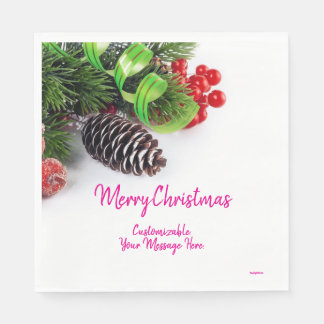 Luncheon Napkins Holidays Pappersservett