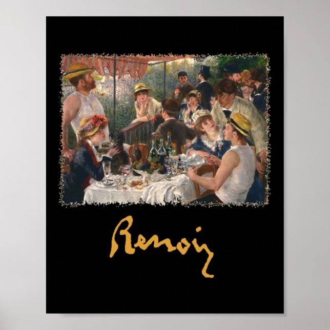 Luncheon of the Boating Party Poster (Framsidan)