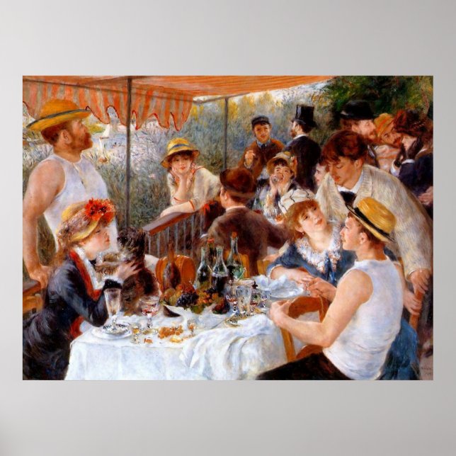 Luncheon of the Boating Party Poster (Framsidan)